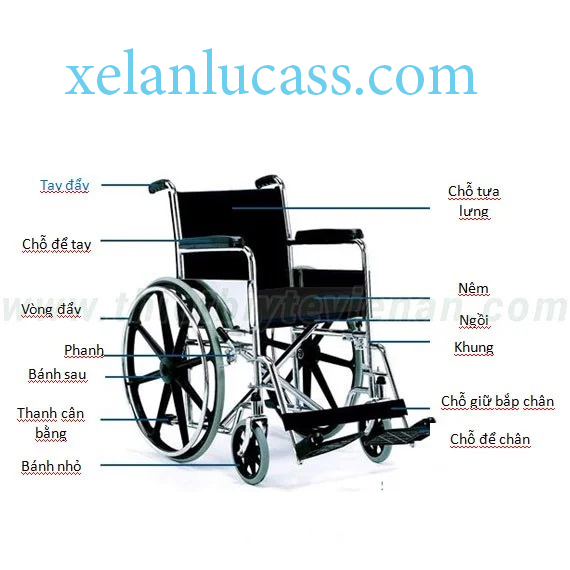 Xe lăn lucass X9